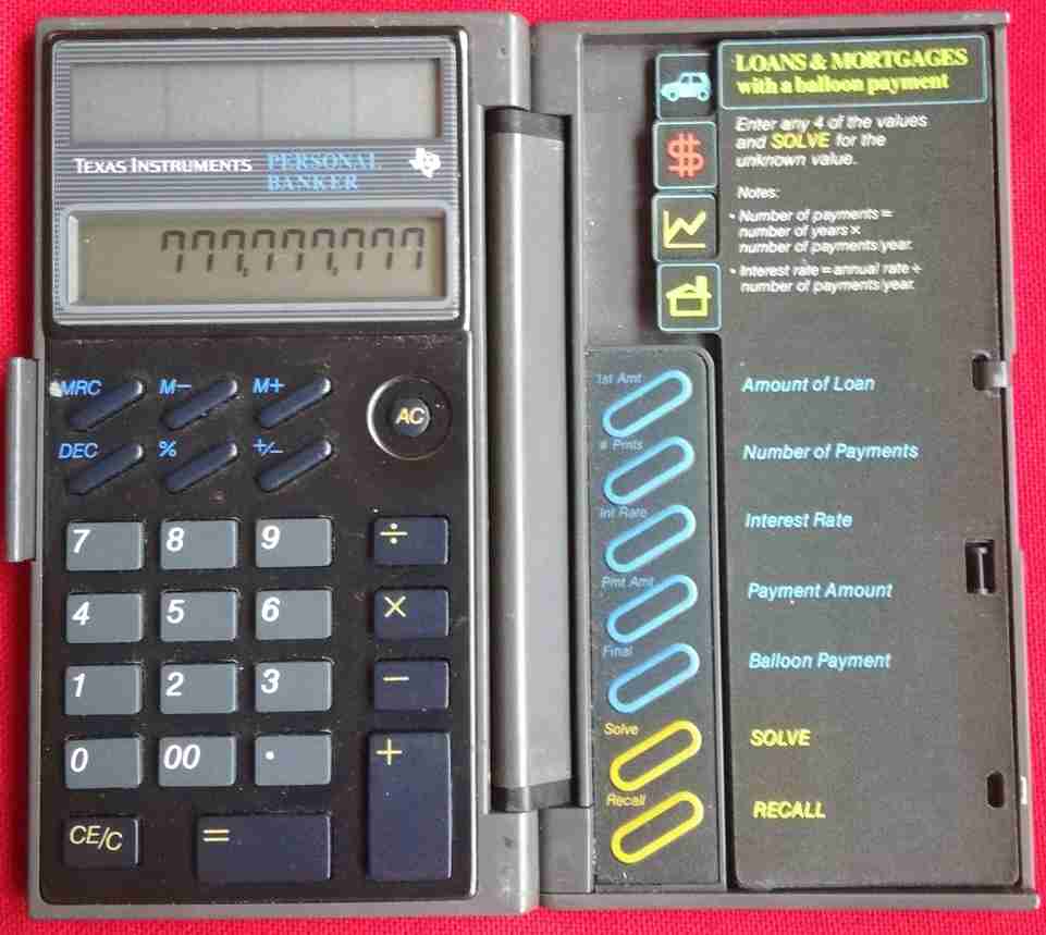 TI 2600 personal banker