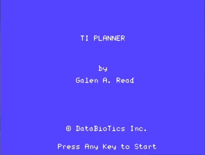 ti planner