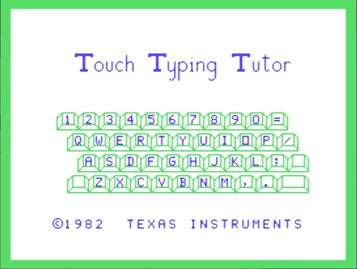 touch typing tutor