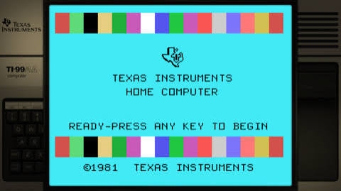 PLAY online TI-99/4A ti 99 4A home